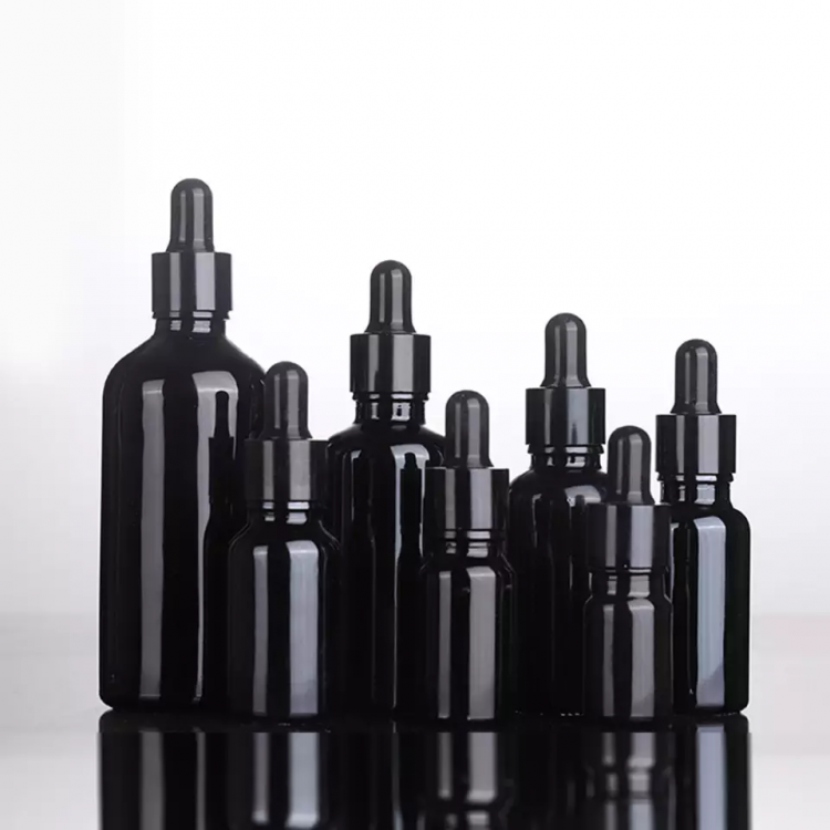 Флакони скляні Чорного кольору з гвинтовою горловиною 5 мл, DIN 18, для Л-П ( скляний флакон 5 мл ) фото 4
