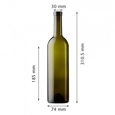 Пляшка Bordolesse 750 ml Кюве
