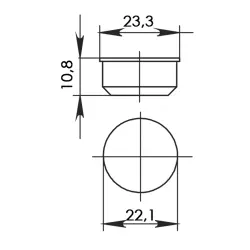 Насадка флакона ФВП1-250 (белый) (25 шт. упаковка) фото 3