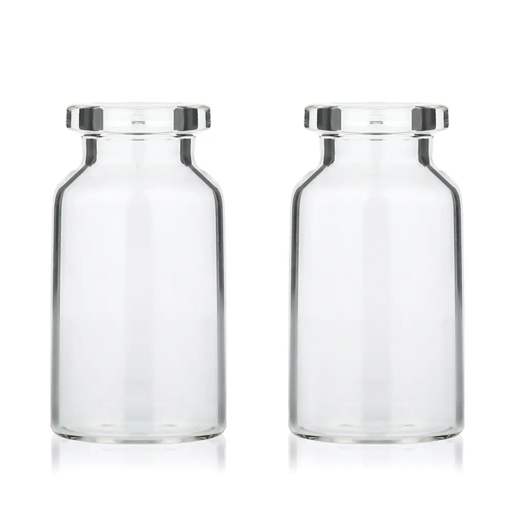 Флакони із трубки скляної прозорі для Л-П, 10 мл (ISO)