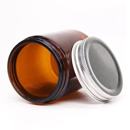 Банки скляні брунатного кольору для Л-П 250 мл фото 5