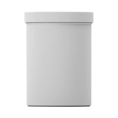 Банка ТВІСТ для косметичних засобів, біла, ПП, 1,0 фото 1