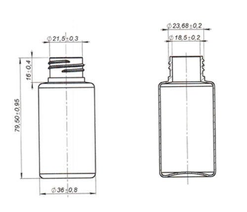 Флакон ФВП3-50 (полупрозрачный) фото 11