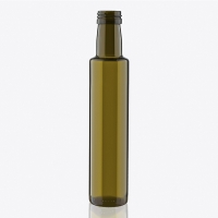 Бутылка стеклянная оливковая Dorika 250 мл (Дорика 250 мл)