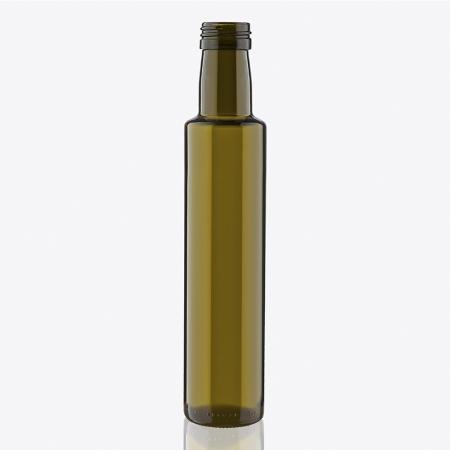 Пляшка скляна оливкова Dorika 250 мл фото 1
