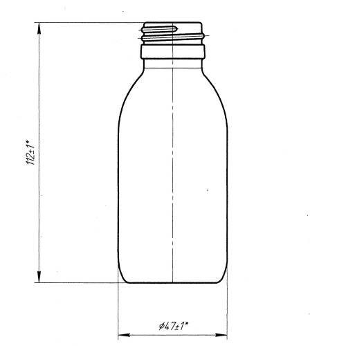 Банка БВК-В-100-27-ОС (стеклянные флаконы 100 мл) фото 9