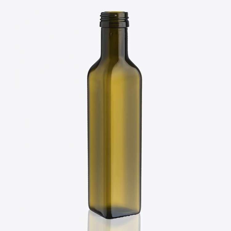 Пляшка скляна оливкова Maraska 250 мл (Мараска 250 мл) фото 3