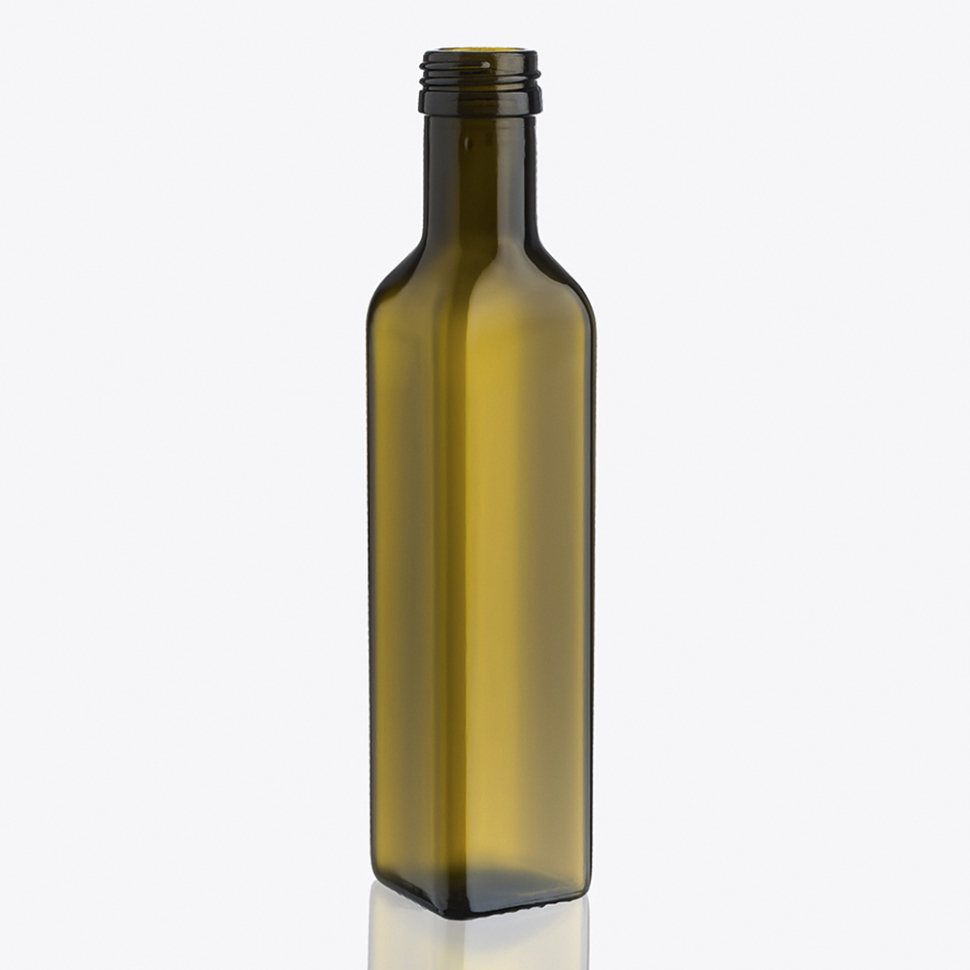 Бутылка стеклянная оливковая Maraska 250 мл (Мараска 250 мл)