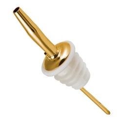 Гейзер металевий золотого кольору L 105 мм.