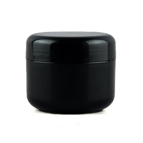 Баночка 30 мл у комплекті (корпус, кришка, прокладка) чорна фото 1