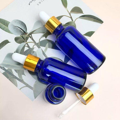 Флаконы стеклянные Синего цвета с винтовой горловиной 30 мл, DIN 18, для Л-С (стеклянный флакон 30 мл) фото 8