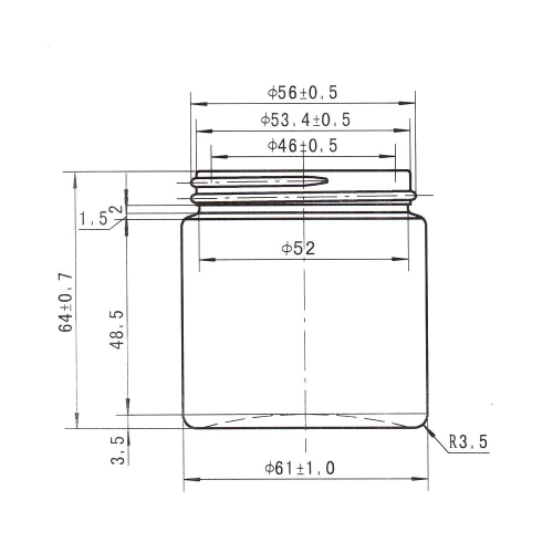 Банки скляні брунатного кольору для Л-З, 100 мл фото 4