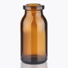 Флакон скляний ін'єкційний коричневого кольору, 10 мл (Мали) (25 шт. упаковка)
