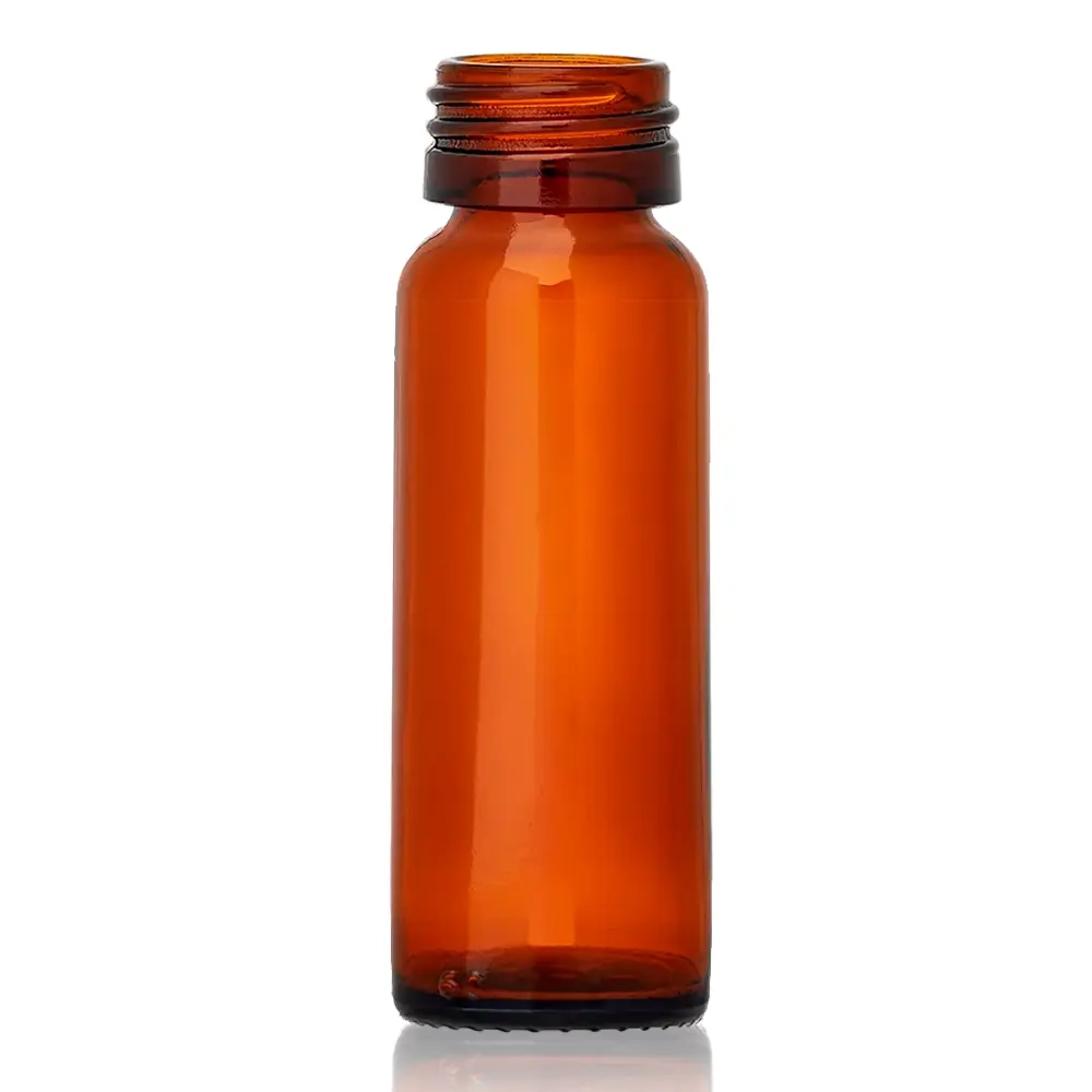 Пляшки для сиропів скляні брунатного кольору для Л-З 50 мл (скляні флакони 50 мл)