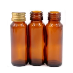 Пляшки для сиропів скляні брунатного кольору для Л-З 50 мл (скляні флакони 50 мл)