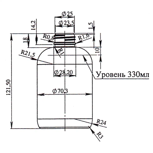 Флакон ФПН-330 (РЕ) фото 8