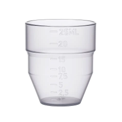 Стакан мірний 25 мл (прозорий)
