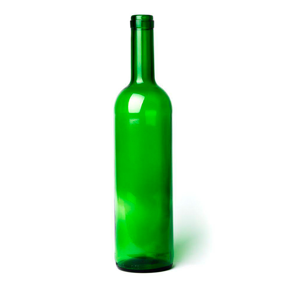 Пляшка 0,75 л "Бордо" зелена