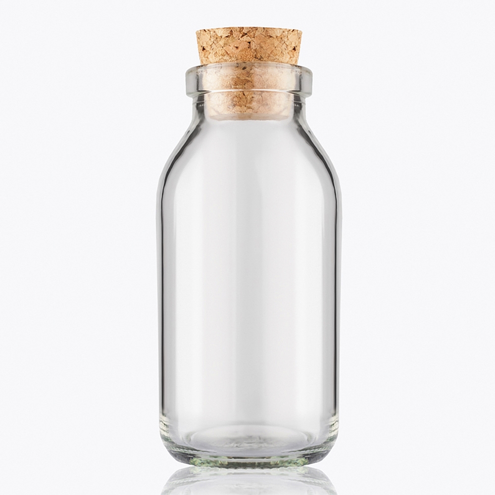 Пляшки скляні для інфузійних препаратів прозорі 100 мл, тип 2