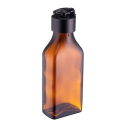 Бутылка для сиропов прямоугольная DIN28, 100 мл  фото 5