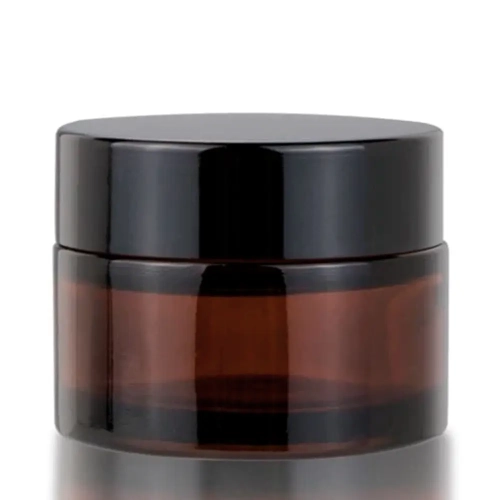 Банка скляна брунатного кольору 15 мл фото 2