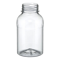 Бутылка ПЭТ 250 мл 38 мм (250-квадрат-165пр) (20 шт. упаковка) фото 1