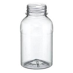 Пляшка ПЕТ 250 мл 38 мм (250-квадрат-165пр)