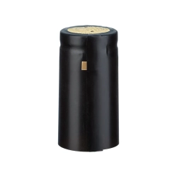 Термоковпачок (чорний мат., золотий диск, з тисненням)