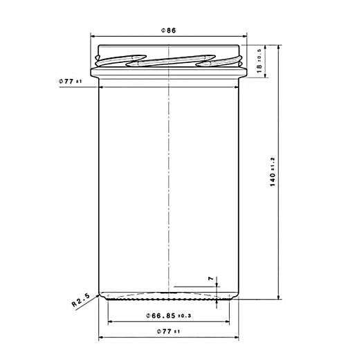 Банка скляна 0,545л ТО 545 А (банки скляні 545 мл) фото 3