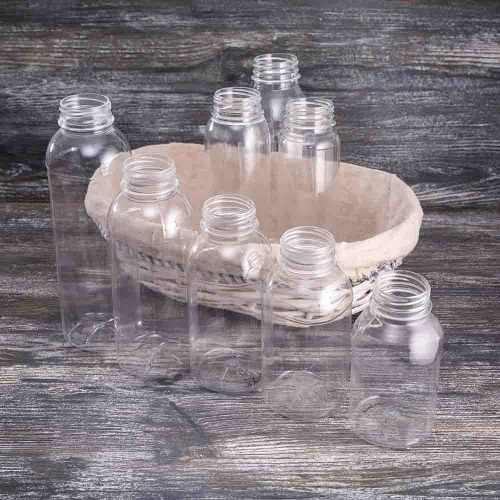 Пляшка ПЕТ 330 мл 38 мм (330-квадрат-180пр) фото 2