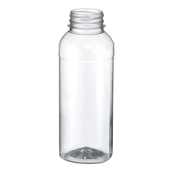 Бутылка ПЭТ 400 мл 38 мм (400-квадрат-215пр) (20 шт. упаковка) фото 1