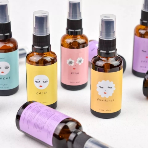 Флаконы стеклянные коричневого цвета с винтовой горловиной 50 мл, DIN 18, для Л-С (стеклянный флакон 50 мл) фото 2