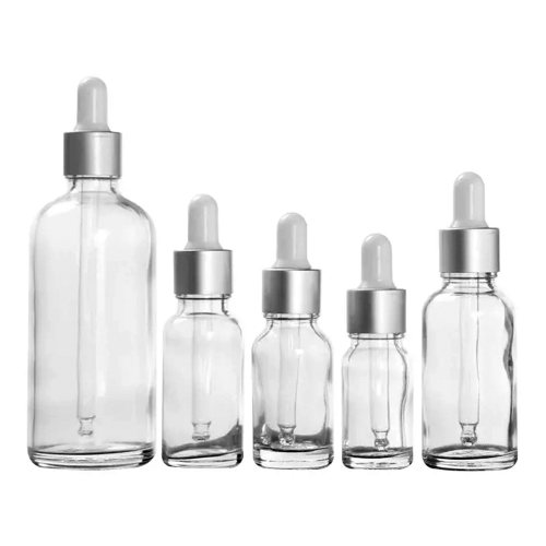 Флаконы стеклянные прозрачные с винтовой горловиной 50 мл, DIN 18, для Л-С (стеклянный флакон 50 мл) фото 4