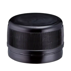 Пластиковий ковпак S28CSD (кришка для ПЕТ пляшок 28 мм чорна)