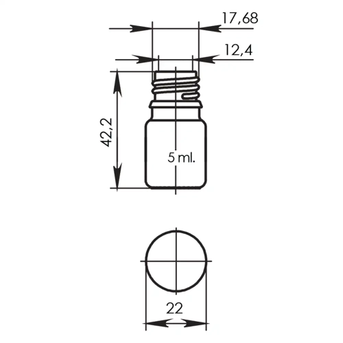 Флакон ФВП-5 (прозорий) фото 5