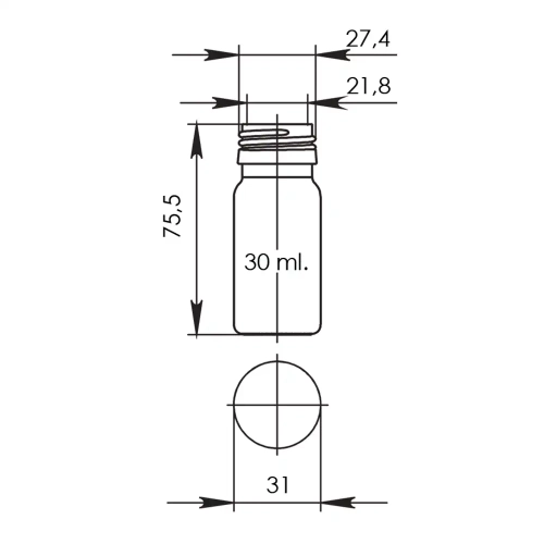 Банка БВП-30 (прозорий) фото 6