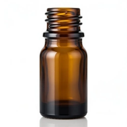 Флакони скляні брунатного кольору з гвинтовою горловиною 5 мл, DIN 18 для Л-З