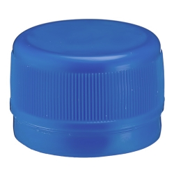 Крышка для пэт бутылки 28 мм (Синяя) (25 шт. упаковка)