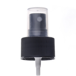 Розпилювач косметичний, модель 208А, 28/410, ребристий, чорний, 180 мм