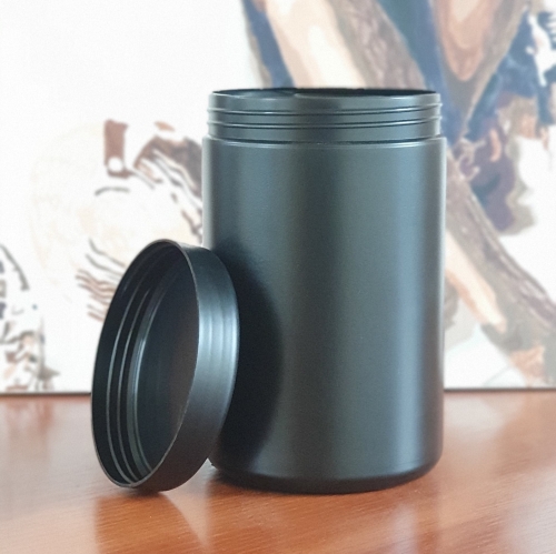 Банка ПЕ, модель 603А, 1 л, Чорний фото 4