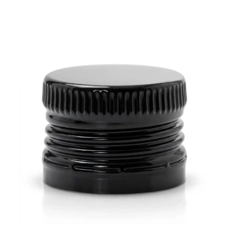 Колпачок ал.31,5х24 Черный с дозатором и резьбой