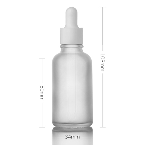 Прозрачный матовый флакон 30 мл 18/410 "Немо" (стеклянный флакон 30 мл) фото 2