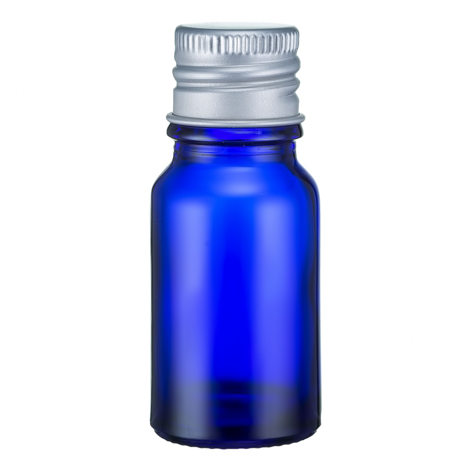 Флакон стеклянный с винтовой горловиной Синего цвета DIN 18, 10 мл ФК-10Кс (192 шт. упаковка)