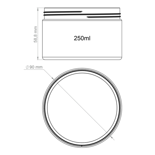 Банка ПЕТ BJF 89-250 П (банка ПЕТ 250 мл) фото 4