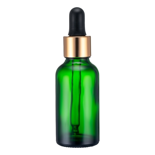 Флаконы стеклянные Зеленого цвета с винтовой горловиной 30 мл, DIN 18 для Л-П (стекольный флакон 30 мл) фото 6
