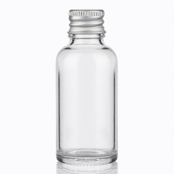 Флакон скляний із гвинтовою горловиною прозорий DIN 18, 30 мл (110 шт. упаковка) фото 7