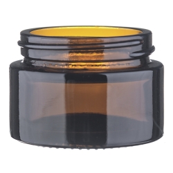 Банка скляна брунатного кольору, 30 мл