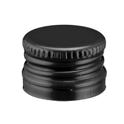 Кришка 18х12 з різьбою Чорна