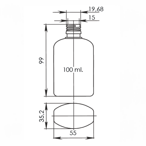 Контейнер К2-115 (корпус) (коричневый) фото 8