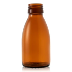Флакон скляний брунатного кольору для сиропів, 100 мл, тип III, для Л-П HP1068/100